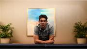 18 September 2019; Joey Carbery poses for a portrait following an Ireland Rugby press conference at the Yokohama Bay Sheraton Hotel and Towers in Yokohama, Japan. Photo by Ramsey Cardy/Sportsfile