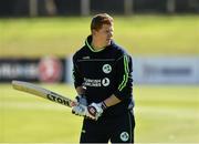 18 September 2019; Kevin O'Brien of Ireland before the T20 International Tri Series match between Ireland and Netherlands at Malahide Cricket Club in Dublin. Photo by Oliver McVeigh/Sportsfile