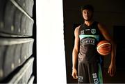 18 September 2019; Keith Jumper of Garvey's Tralee Warriors pictured at the 2019/2020 Basketball Ireland Season Launch and Hula Hoops National Cup draw at the National Basketball Arena in Tallaght, Dublin. Photo by Sam Barnes/Sportsfile