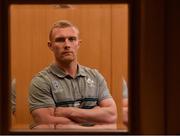 19 September 2019; Keith Earls poses for a portrait following an Ireland Rugby press conference at the Yokohama Bay Sheraton Hotel and Towers, Yokohama, Japan. Photo by Ramsey Cardy/Sportsfile