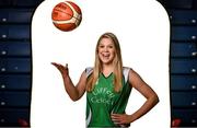 18 September 2019; Kylee Smith of Liffey Celtics pictured at the 2019/2020 Basketball Ireland Season Launch and Hula Hoops National Cup draw at the National Basketball Arena in Tallaght, Dublin. Photo by Sam Barnes/Sportsfile