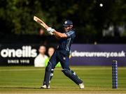 19 September 2019; George Munsey of Scotland bats during the T20 International Tri Series match between Scotland and Netherlands at Malahide Cricket Club in Dublin. Photo by Harry Murphy/Sportsfile