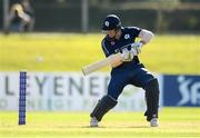 19 September 2019; Richie Berrington of Scotland bats during the T20 International Tri Series match between Scotland and Netherlands at Malahide Cricket Club in Dublin. Photo by Harry Murphy/Sportsfile