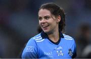 15 September 2019; Noëlle Healy of Dublin celebrates after the TG4 All-Ireland Ladies Football Senior Championship Final match between Dublin and Galway at Croke Park in Dublin. Photo by Piaras Ó Mídheach/Sportsfile