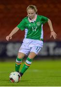 28 October 2016; Isibeal Carolan of Republic of Ireland in action during the UEFA European Women's U17 Championship Qualifier match between Republic of Ireland and Belarus at Turner's Cross in Cork. Photo by Eóin Noonan/Sportsfile
