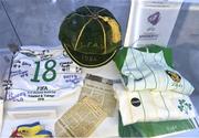 19 September 2019; A general view of the exhibition during the National Football Exhibition launch at the Regional Cultural Centre in Letterkenny, Donegal. Photo by Oliver McVeigh/Sportsfile