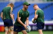 20 September 2019; Willie le Roux during the South Africa captain's run ahead of their opening Pool B game against New Zealand at the International Stadium in Yokohama, Japan.  Photo by Ramsey Cardy/Sportsfile