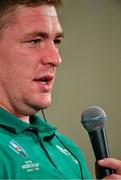 20 September 2019; Tadhg Furlong during the Ireland Rugby squad announcement, ahead of their opening Pool A game against Scotland, at the Yokohama Bay Sheraton Hotel and Towers in Yokohama, Japan. Photo by Brendan Moran/Sportsfile