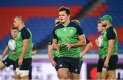 20 September 2019; Jacob Stockdale during the Ireland captain's run ahead of their opening Pool A game against Scotland at the International Stadium in Yokohama, Japan. Photo by Ramsey Cardy/Sportsfile