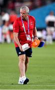 20 September 2019; Russia head coach Lyn Jones prior to the 2019 Rugby World Cup Pool A match between Japan and Russia at the Tokyo Stadium in Chofu, Japan. Photo by Brendan Moran/Sportsfile