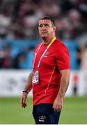 20 September 2019; Russia forwards coach Mark McDermott prior to the 2019 Rugby World Cup Pool A match between Japan and Russia at the Tokyo Stadium in Chofu, Japan. Photo by Brendan Moran/Sportsfile