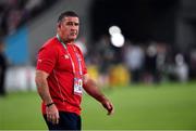 20 September 2019; Russia forwards coach Mark McDermott prior to the 2019 Rugby World Cup Pool A match between Japan and Russia at the Tokyo Stadium in Chofu, Japan. Photo by Brendan Moran/Sportsfile