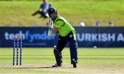 20 September 2019; Andrew Balbirnie of Ireland bats during the T20 International Tri Series match between Ireland and Scotland at Malahide Cricket Club in Dublin. Photo by Piaras Ó Mídheach/Sportsfile