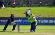 20 September 2019; Kevin O'Brien of Ireland bats during the T20 International Tri Series match between Ireland and Scotland at Malahide Cricket Club in Dublin. Photo by Piaras Ó Mídheach/Sportsfile