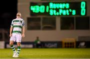 20 September 2019; Jack Byrne of Shamrock Rovers reacts during the SSE Airtricity League Premier Division match between Shamrock Rovers and St Patrick's Athletic at Tallaght Stadium in Tallaght, Dublin. Photo by Stephen McCarthy/Sportsfile