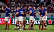 20 September 2019; Russia players after the 2019 Rugby World Cup Pool A match between Japan and Russia at the Tokyo Stadium in Chofu, Japan. Photo by Brendan Moran/Sportsfile