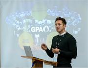 21 September 2019; GPA Chief Executive, Paul Flynn during the 2019 GPA AGM & Reps Day at Dunboyne Castle Hotel in Meath. Photo by Matt Browne/Sportsfile