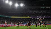 21 September 2019; Franco Mostert of South Africa and Kieran Read of New Zealand compete for possession during the 2019 Rugby World Cup Pool B match between New Zealand and South Africa at the International Stadium in Yokohama, Japan. Photo by Ramsey Cardy/Sportsfile