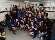 21 September 2019; Leinster players celebrate following the Women's Interprovincial Championship Final match between Leinster and Connacht at Energia Park in Donnybrook, Dublin. Photo by Eóin Noonan/Sportsfile