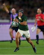 21 September 2019; Cheslin Kolbe of South Africa during the 2019 Rugby World Cup Pool B match between New Zealand and South Africa at the International Stadium in Yokohama, Japan. Photo by Ramsey Cardy/Sportsfile