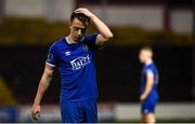 21 September 2019; Aaron Fitzgerald of Limerick FC after his side conceded during the SSE Airtricity League First Division match between Shelbourne and Limerick FC at Tolka Park in Dublin. Photo by Stephen McCarthy/Sportsfile