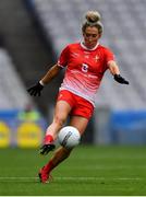 15 September 2019; Sinéad Woods of Louth during the TG4 All-Ireland Ladies Football Junior Championship Final match between Fermanagh and Louth at Croke Park in Dublin. Photo by Piaras Ó Mídheach/Sportsfile