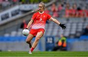 15 September 2019; Kate Flood of Louth during the TG4 All-Ireland Ladies Football Junior Championship Final match between Fermanagh and Louth at Croke Park in Dublin. Photo by Piaras Ó Mídheach/Sportsfile