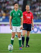 22 September 2019; Jonathan Sexton of Ireland during the 2019 Rugby World Cup Pool A match between Ireland and Scotland at the International Stadium in Yokohama, Japan. Photo by Ramsey Cardy/Sportsfile