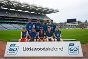 24 September 2019; A Cavan team during the Littlewoods Ireland Ulster GAA Go Games Provincial Days’ in Croke Park in Dublin. This year over 6,000 boys and girls aged between six and twelve represented their clubs in a series of mini blitzes and – just like their heroes – got to play in Croke Park.  Photo by Harry Murphy/Sportsfile