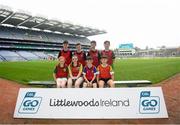 24 September 2019; An Armagh team during the Littlewoods Ireland Ulster GAA Go Games Provincial Days’ in Croke Park in Dublin. This year over 6,000 boys and girls aged between six and twelve represented their clubs in a series of mini blitzes and – just like their heroes – got to play in Croke Park.  Photo by Harry Murphy/Sportsfile