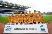 24 September 2019; Roger Casements Port Glenone players from Co. Antrim during the Littlewoods Ireland Ulster GAA Go Games Provincial Days’ in Croke Park in Dublin. This year over 6,000 boys and girls aged between six and twelve represented their clubs in a series of mini blitzes and – just like their heroes – got to play in Croke Park.  Photo by Harry Murphy/Sportsfile