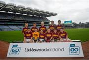 24 September 2019; O'Donnells players from Co. Antrim during the Littlewoods Ireland Ulster GAA Go Games Provincial Days’ in Croke Park in Dublin. This year over 6,000 boys and girls aged between six and twelve represented their clubs in a series of mini blitzes and – just like their heroes – got to play in Croke Park.  Photo by Harry Murphy/Sportsfile