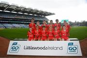 24 September 2019; St James' during the Littlewoods Ireland Ulster GAA Go Games Provincial Days’ in Croke Park in Dublin. This year over 6,000 boys and girls aged between six and twelve represented their clubs in a series of mini blitzes and – just like their heroes – got to play in Croke Park.  Photo by Harry Murphy/Sportsfile