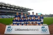 24 September 2019; St Brigids Belfast during the Littlewoods Ireland Ulster GAA Go Games Provincial Days’ in Croke Park in Dublin. This year over 6,000 boys and girls aged between six and twelve represented their clubs in a series of mini blitzes and – just like their heroes – got to play in Croke Park.  Photo by Harry Murphy/Sportsfile