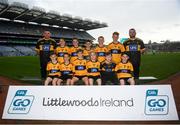 24 September 2019; St Éanna, Co. Antrim,  players during the Littlewoods Ireland Ulster GAA Go Games Provincial Days’ in Croke Park in Dublin. This year over 6,000 boys and girls aged between six and twelve represented their clubs in a series of mini blitzes and – just like their heroes – got to play in Croke Park.  Photo by Harry Murphy/Sportsfile