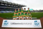 24 September 2019; Kickhams GAC Creggan, Co. Antrim, players during the Littlewoods Ireland Ulster GAA Go Games Provincial Days’ in Croke Park in Dublin. This year over 6,000 boys and girls aged between six and twelve represented their clubs in a series of mini blitzes and – just like their heroes – got to play in Croke Park.  Photo by Harry Murphy/Sportsfile