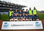 24 September 2019; St Galls GAC, Co. Antrim, players during the Littlewoods Ireland Ulster GAA Go Games Provincial Days’ in Croke Park in Dublin. This year over 6,000 boys and girls aged between six and twelve represented their clubs in a series of mini blitzes and – just like their heroes – got to play in Croke Park.  Photo by Harry Murphy/Sportsfile