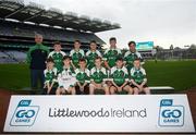 24 September 2019; Loch Mór, Co. Antrim, players during the Littlewoods Ireland Ulster GAA Go Games Provincial Days’ in Croke Park in Dublin. This year over 6,000 boys and girls aged between six and twelve represented their clubs in a series of mini blitzes and – just like their heroes – got to play in Croke Park.  Photo by Harry Murphy/Sportsfile