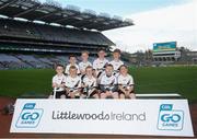 24 September 2019; Kevin Lynchs players, Co. Derry, during the Littlewoods Ireland Ulster GAA Go Games Provincial Days’ in Croke Park in Dublin. This year over 6,000 boys and girls aged between six and twelve represented their clubs in a series of mini blitzes and – just like their heroes – got to play in Croke Park.  Photo by Harry Murphy/Sportsfile