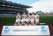 24 September 2019; Kevin Lynchs players, Co. Derry, during the Littlewoods Ireland Ulster GAA Go Games Provincial Days’ in Croke Park in Dublin. This year over 6,000 boys and girls aged between six and twelve represented their clubs in a series of mini blitzes and – just like their heroes – got to play in Croke Park.  Photo by Harry Murphy/Sportsfile