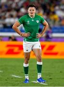 22 September 2019; Jacob Stockdale of Ireland during the 2019 Rugby World Cup Pool A match between Ireland and Scotland at the International Stadium in Yokohama, Japan. Photo by Brendan Moran/Sportsfile