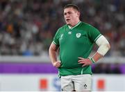 22 September 2019; Tadhg Furlong of Ireland during the 2019 Rugby World Cup Pool A match between Ireland and Scotland at the International Stadium in Yokohama, Japan. Photo by Brendan Moran/Sportsfile