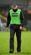 22 September 2019; Roslea Shamrocks Manager Peter McGinnity during the Fermanagh County Senior Club Football Championship Final match between Derrygonnelly Harps and Roslea Shamrocks at Brewster Park in Enniskillen, Fermanagh. Photo by Oliver McVeigh/Sportsfile