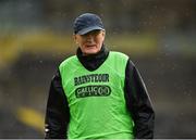 22 September 2019; Roslea Shamrocks Manager Peter McGinnity during the Fermanagh County Senior Club Football Championship Final match between Derrygonnelly Harps and Roslea Shamrocks at Brewster Park in Enniskillen, Fermanagh. Photo by Oliver McVeigh/Sportsfile