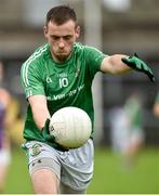 22 September 2019; Brendan Sherlock of Roslea Shamrocks during the Fermanagh County Senior Club Football Championship Final match between Derrygonnelly Harps and Roslea Shamrocks at Brewster Park in Enniskillen, Fermanagh. Photo by Oliver McVeigh/Sportsfile