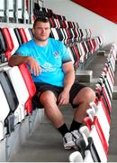 23rd September 2019; Ulster Rugby's new signing Jack McGrath during an Ulster Rugby Match Briefing ahead of Ulster's opening PRO14 League clash against the Ospreys at Kingspan Stadium on Friday. Photo by John Dickson/Sportsfile