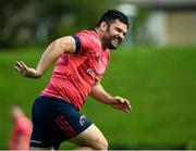 24 September 2019; Kevin O'Byrne during a Munster Rugby Squad Training session at University of Limerick in Limerick Photo by Matt Browne/Sportsfile