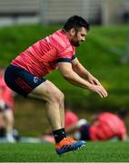 24 September 2019; Kevin O'Byrne during a Munster Rugby Squad Training session at University of Limerick in Limerick. Photo by Matt Browne/Sportsfile