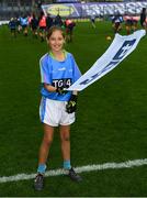 15 September 2019; Flagbearers ahead of the TG4 All-Ireland Ladies Football Senior Championship Final match between Dublin and Galway at Croke Park in Dublin. Photo by Ramsey Cardy/Sportsfile