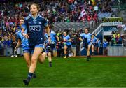 15 September 2019; Ciara Trant of Dublin ahead of the TG4 All-Ireland Ladies Football Senior Championship Final match between Dublin and Galway at Croke Park in Dublin. Photo by Ramsey Cardy/Sportsfile